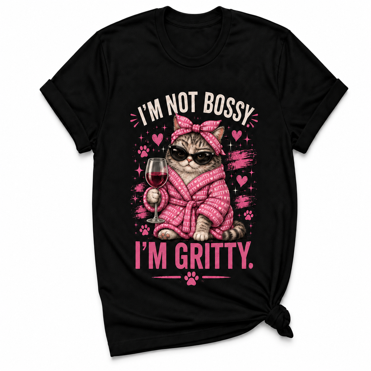 I'm Not Bossy T-shirt – BORDERLINE BEHAVIOR