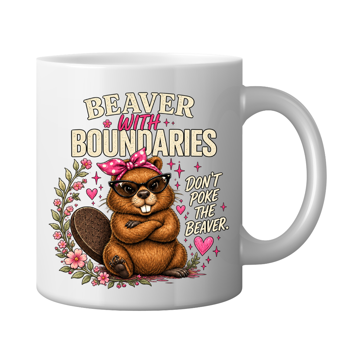 Beaver With Boundaries Mug
