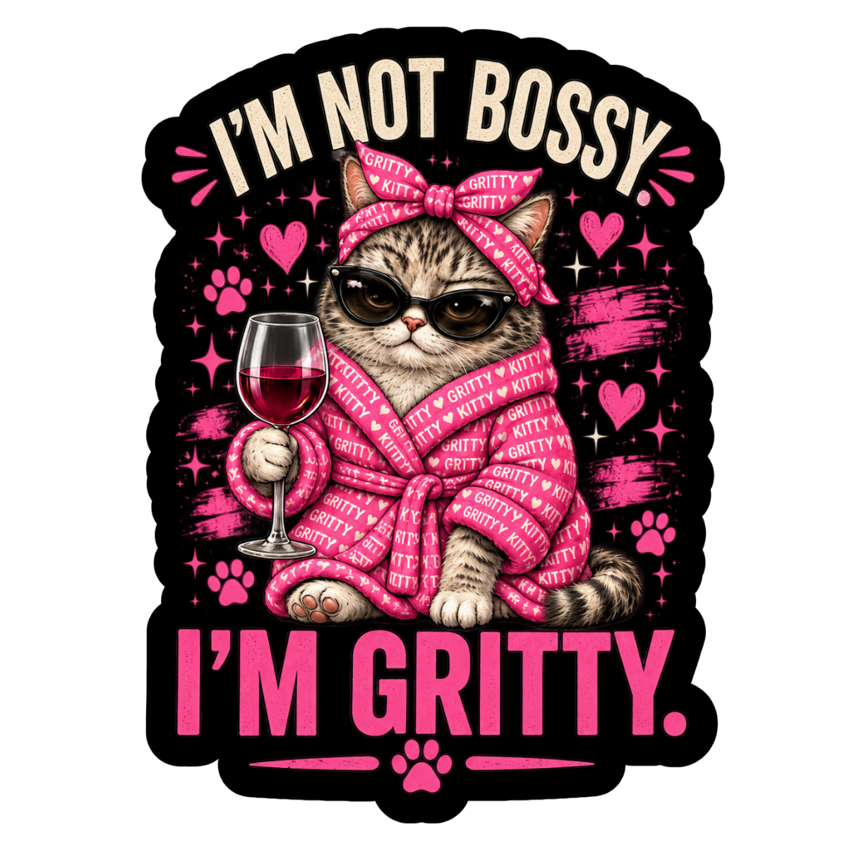 I'm Not Bossy Sticker