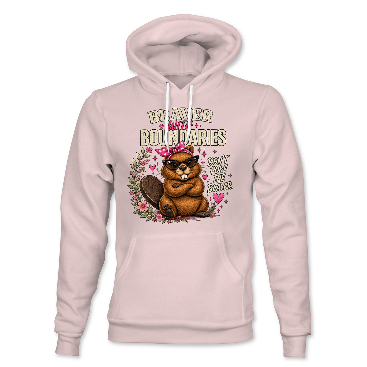 Beaver With Boundaries Hoodie
