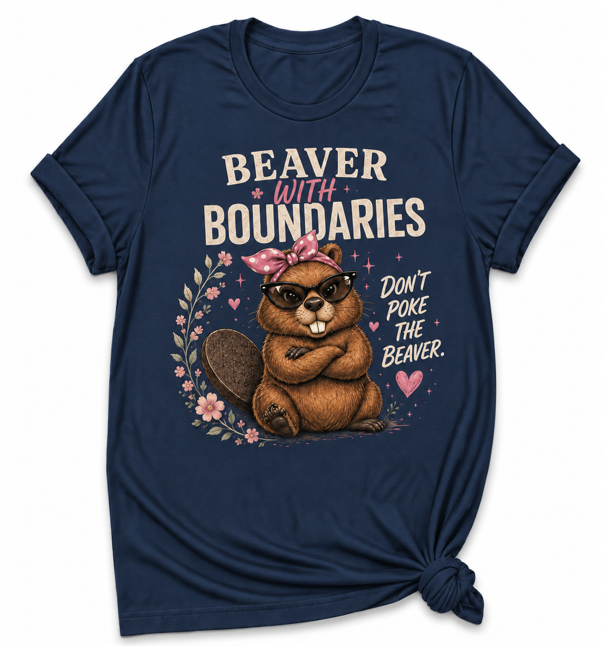 Beaver With Boundaries T-shirt