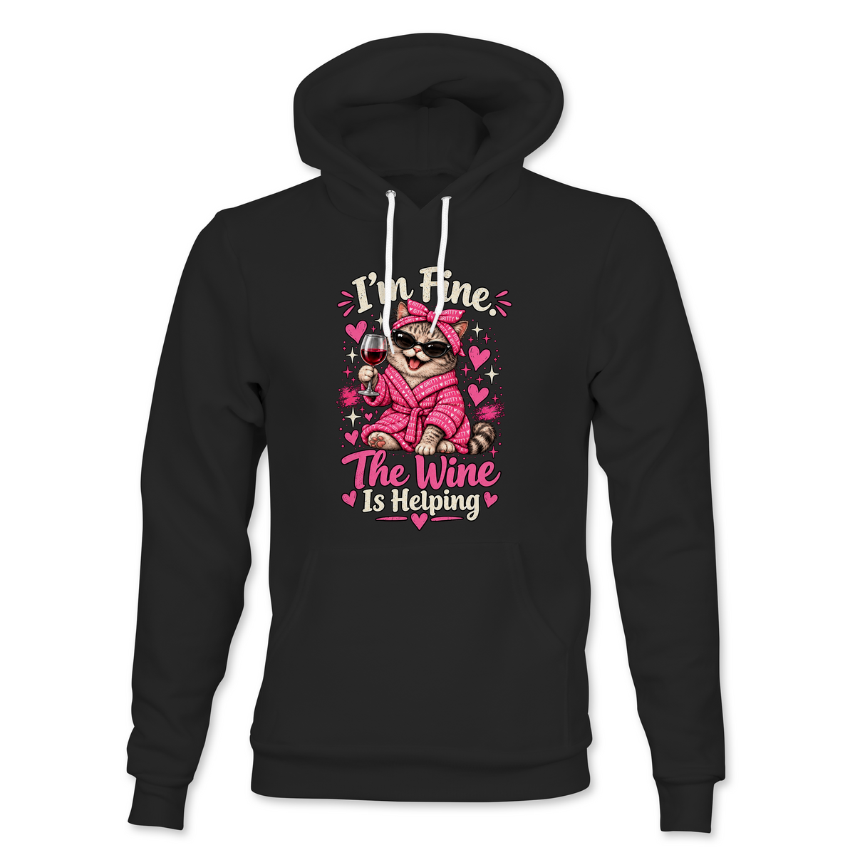 I'm Fine Hoodie