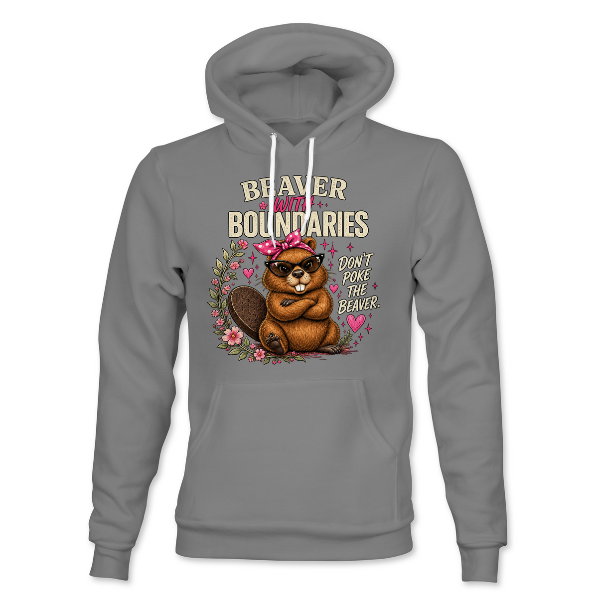 Beaver With Boundaries Hoodie