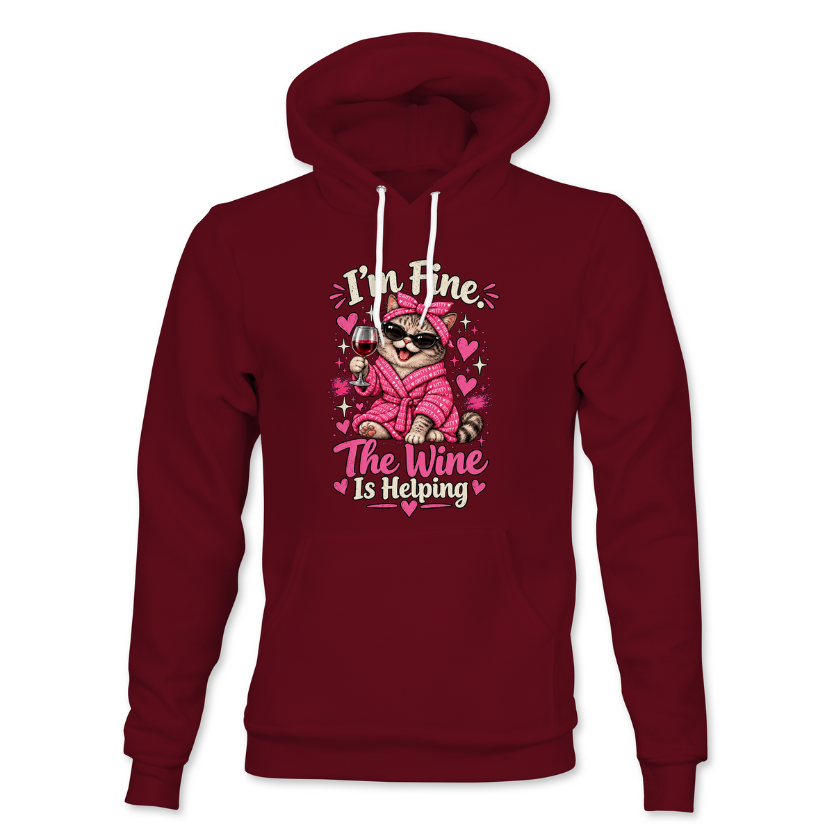 I'm Fine Hoodie