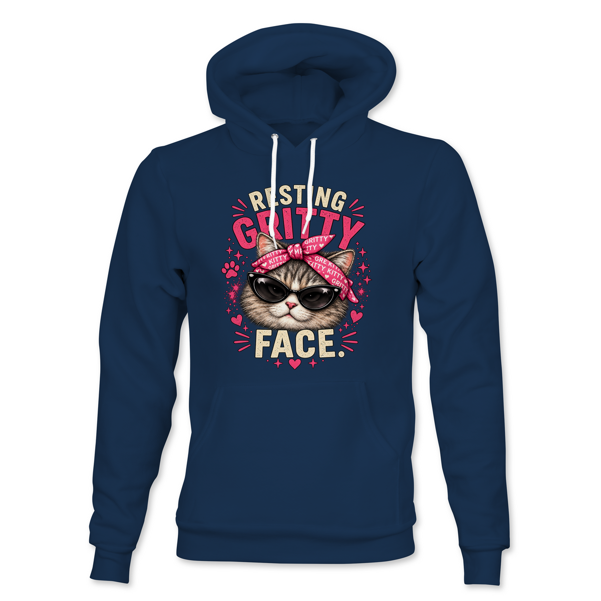 Resting Gritty Face Hoodie