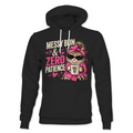 Messy Bun & Zero Patience Hoodie