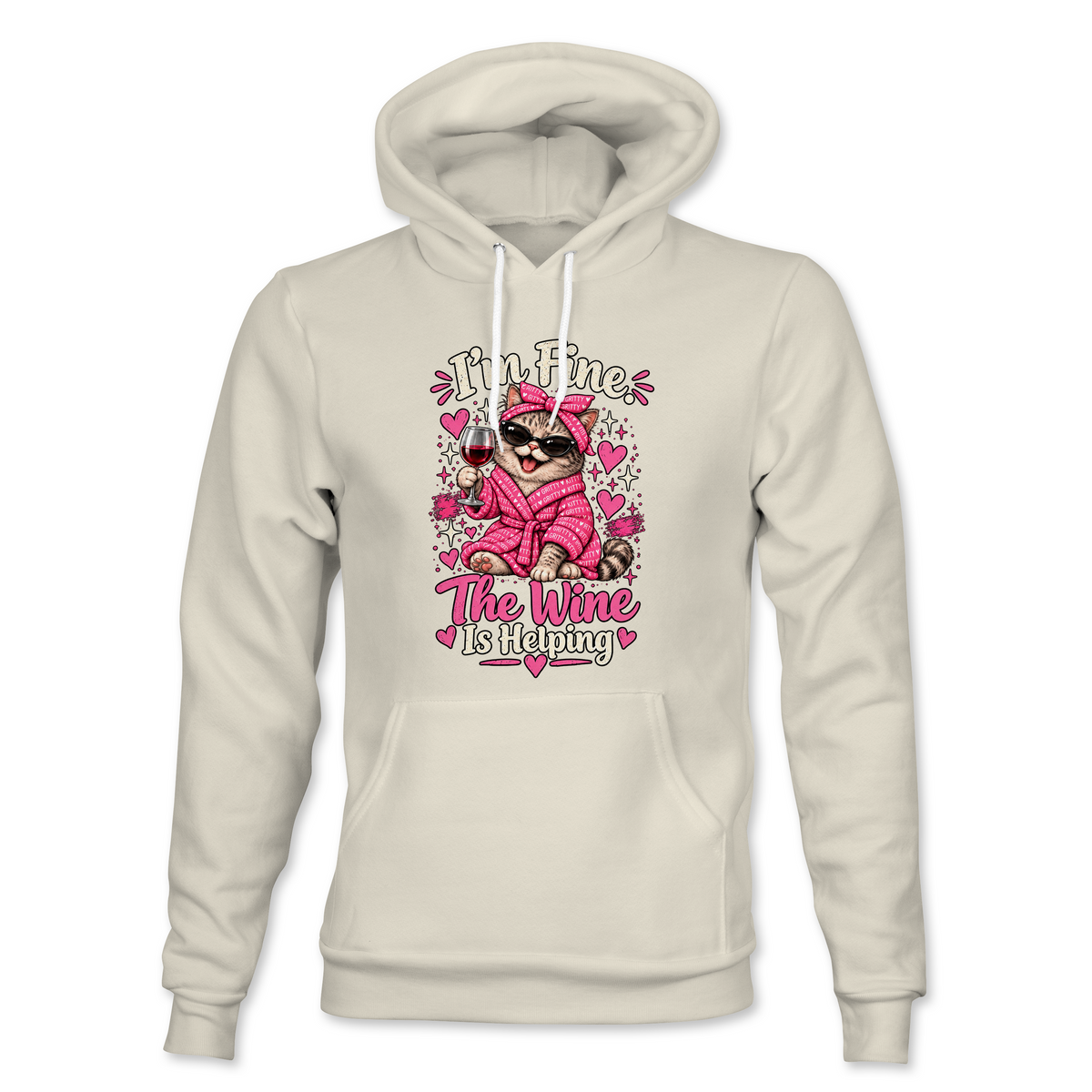 I'm Fine Hoodie